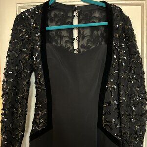 Rare Vintage 1990's Escada Couture Evening Gown